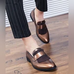Men's Oxfords Loafers Men's Shoes Tassel Leather Casual Shoes Dress Shoes
